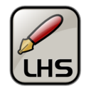Text literate haskell icon