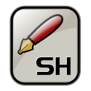 Text sh icon