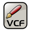 Text vcard icon