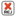 Application reject icon 16x16