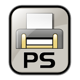 Application postscript icon 256x256