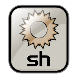 Application shellscript icon 256x256