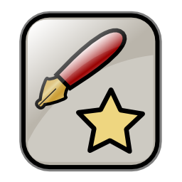 Text credits icon 256x256