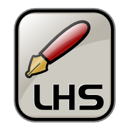 Text literate haskell icon 256x256