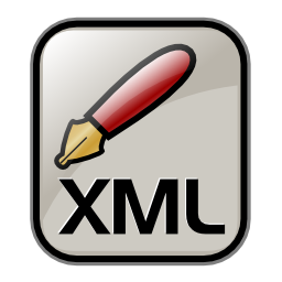 Text xml icon 256x256