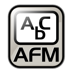 Font afm icon 256x256