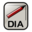 Application dia diagram icon 32x32