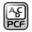 Application font pcf icon 32x32