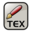 Text tex icon 32x32