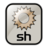 Application shellscript icon 48x48