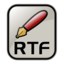 Application rtf icon 64x64