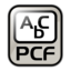 Application font pcf icon 64x64