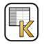 Application kspread icon 64x64