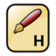 Text chdr icon 64x64