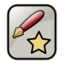 Text credits icon 64x64