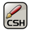 Text csh icon 64x64