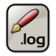Text log icon 64x64