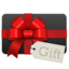 Gift black icon 64x64