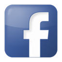 Social facebook box blue icon