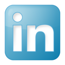 Social linkedin box blue icon 128x128