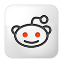 Social reddit box icon