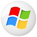 Social windows button icon
