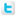 Social twitter box white icon 16x16