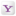 Social yahoo box white icon 16x16