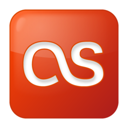 Social lastfm box red icon 256x256