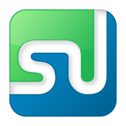 Social stumbleupon box color icon 256x256