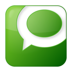 Social technorati box green icon 256x256
