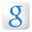 Social google box white icon 32x32