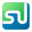 Social stumbleupon box color icon 32x32