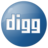 Social digg button blue icon 48x48