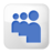 Social myspace box white icon 48x48