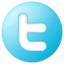 Social twitter button blue icon 64x64